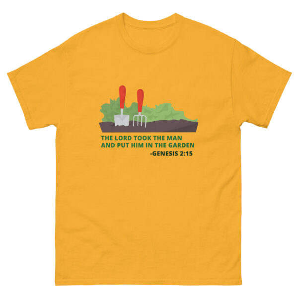 Genesis 2:15 - Men's classic tee - Image 5