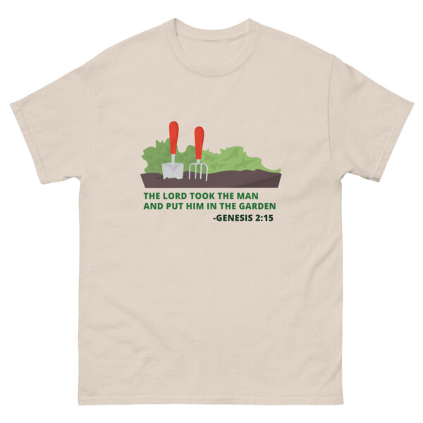 Genesis 2:15 - Men's classic tee - Image 9
