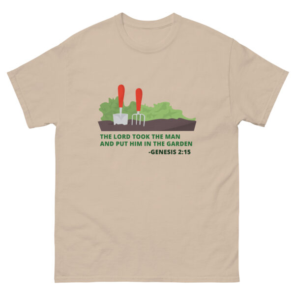Genesis 2:15 - Men's classic tee - Image 7