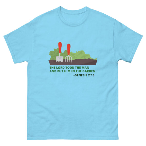 Genesis 2:15 - Men's classic tee - Image 8